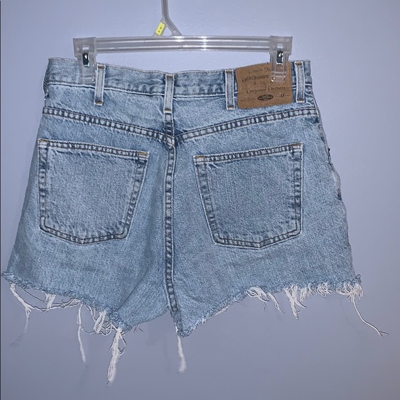 Vintage Size 4 Abercrombie & Fitch Jean Shorts - Picture 2 of 2